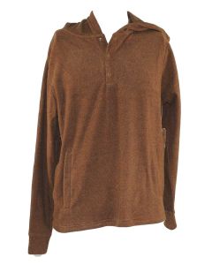 Canyon Guide Quarter Snap Hoodie Rust