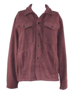 Canyon Guide Cord Button Jacket Burgundy