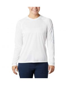 Columbia Sportswear PFG Tidal T-Shirt II White Cirrus Grey