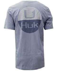 Huk Horizon Lines T-Shirt Dusk Blue