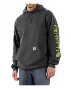 Carhartt Loose Fit Midweight Graphic Hoodie Carbon Heather
