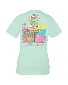 Simply Southern Ss Beach Sign Tee Breeze