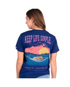 Simply Southern Ss Simple Tee Midnight