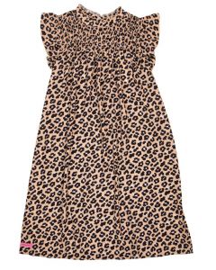 Simply Southern Smock Dress Leopard