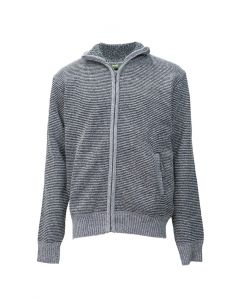 Stillwater Supply Co. Men's Full Zip Bonded Sweater Gray