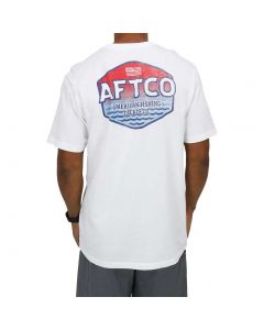 Aftco Sunset T-Shirt White