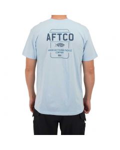 Aftco Release T-Shirt Bluesteel Heather