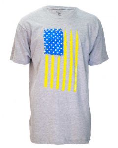 Beantown Apparel USA T-Shirt Grey