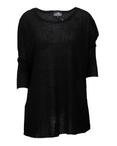 Angie Clothing 3/4 Dolman Tunic Black