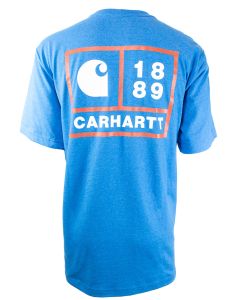 Carhartt 1889 Graphic Pocket T-Shirt Marine Blue