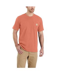 Carhartt Loose Fit Heavyweight Pocket T-Shirt Terracotta