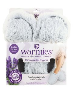 Warmies Women's Slippers Marshmellow Grey