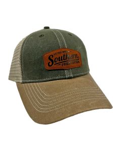 Southern Fried Cotton Waxed Trucker Hat Waxscrip