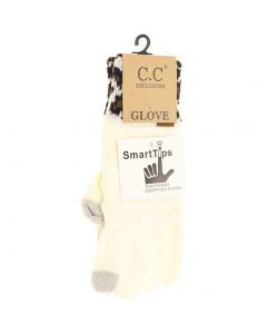 C.C. Exclusives Animal Gloves Ivory
