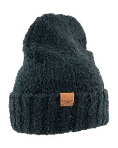 Britt's Knits Common Good Recycled Beanie Black