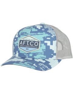 Aftco Transfer Trucker Hat Teal Digi Camo