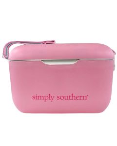 Simply Southern 21 Quart Cooler Blush