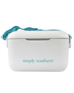 Simply Southern 21 Quart Cooler White