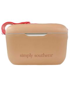 Simply Southern 21 Quart Cooler Tan