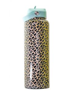 Simply Southern 40oz Water Bottle Leopard