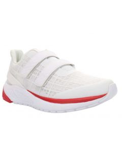 Propet Women's Propet One Twin Strap White Red