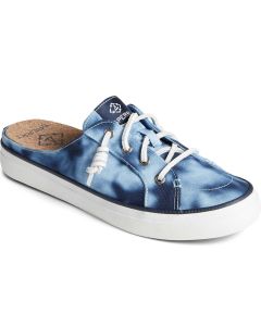 Sperry Women's Crest Mule Seacycled Navy Print