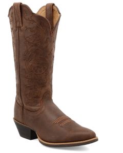 Twisted X Women's 12 Inch Western Boot Brown & Brown
