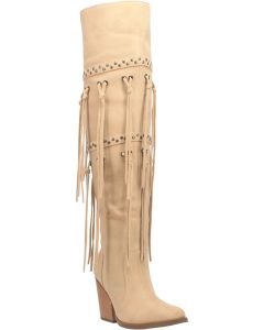 Dingo Women's #Witchy Woman Leather Boot Sand
