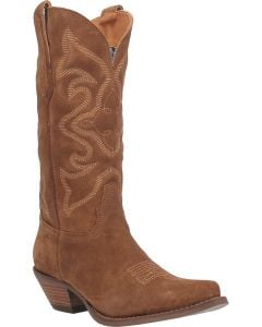 Dingo Women's #Out West Leather Boot Camel