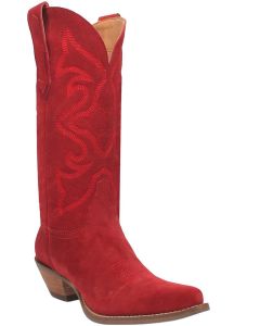 Dingo Women's #Out West Leather Boot Red