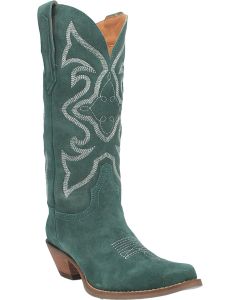 Dingo Women's #Out West Leather Boot Green