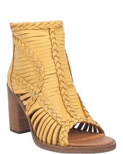 Dingo Women's #Jeezy Leather Sandal Yellow
