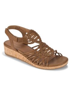 Baretraps Women's Areana Wedge Sandal Auburn