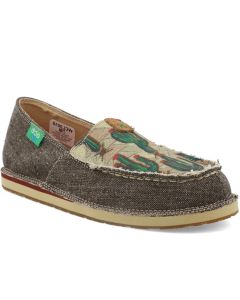 Twisted X Women's Slip-On Loafer Dust & Cactus Print