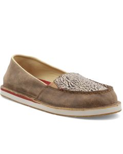 Twisted X Women's Slip-On Loafer Bomber & Light Taupe