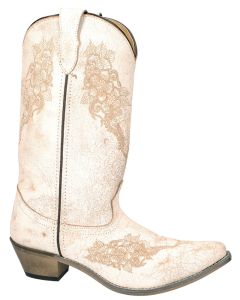Smoky Mountain Boots Women's Laura Antique White