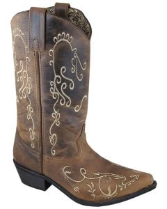 Smoky Mountain Boots Women's Jolene Brown Waxed