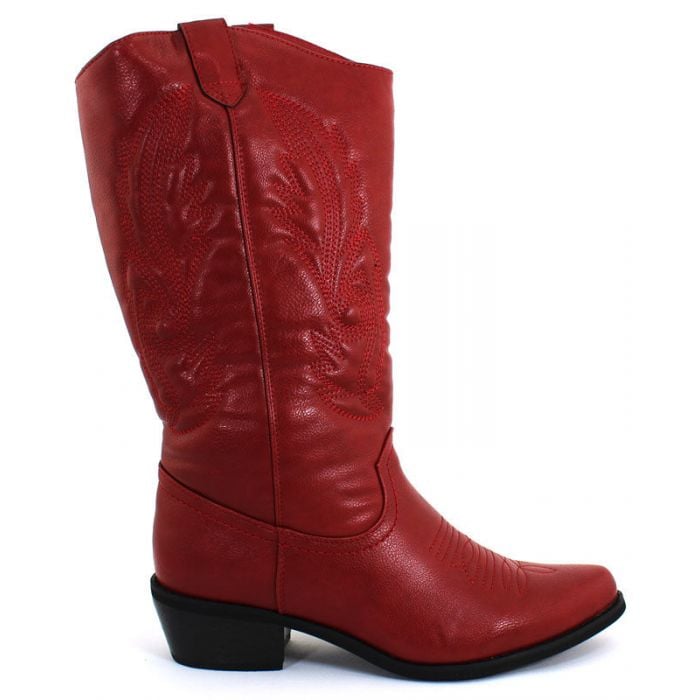 pierre dumas red cowboy boots