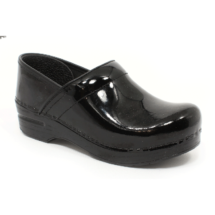 dansko black patent