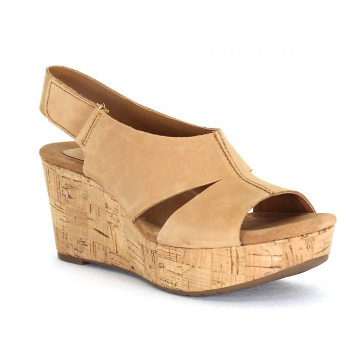 clarks women's shoes artisan caslynn paula wedge sandals
