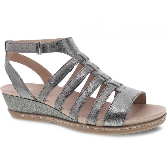 dansko pewter sandals