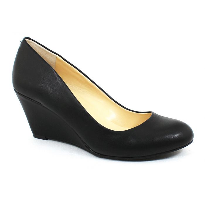Jessica Simpson  Shoes  Jessica Simpson Black Wedge Sandals Size 1   Poshmark