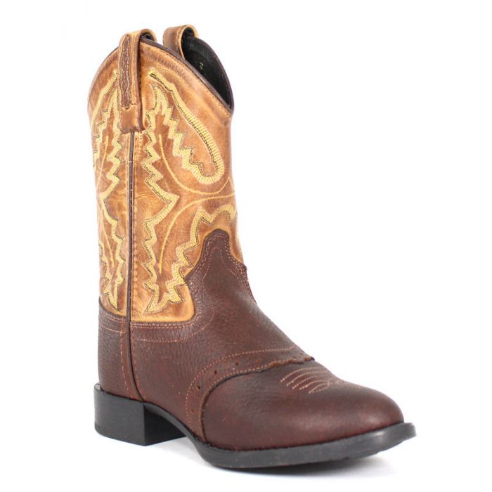 Old West Boots Kids Western Boot 1936 Rust Tan | Old West