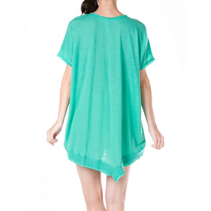 Monoreno Women's Double Layer Knit Top Mint | MONORENO