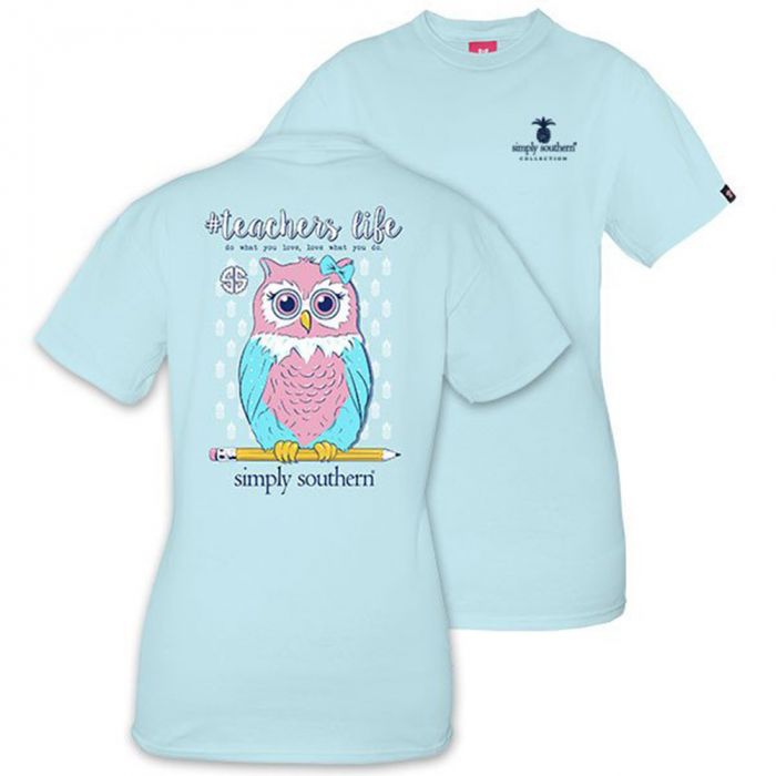 teacher simply southern shirt