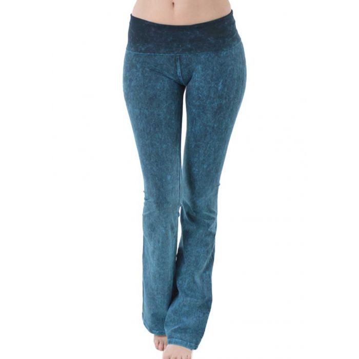 CHARCOAL MINERAL WASH HIGH WAISTED LEGGINGS