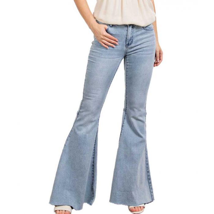 Easel Just Float On Flare Jeans