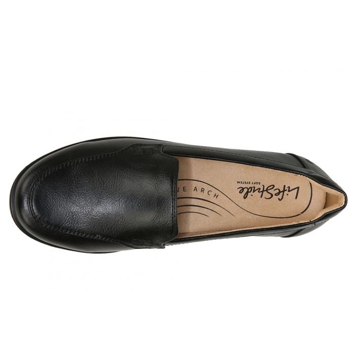 Lifestride on sale black loafers