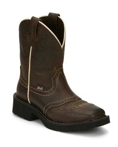 Justin Women's Mandra 8 Inch Western Boot Brown