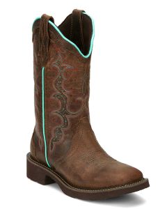 Justin Women's Raya 12 Inch Brown